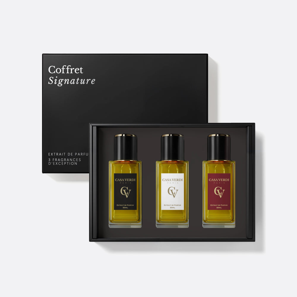 COFFRET SIGNATURE CASA VERDI – 3 x 50 ml